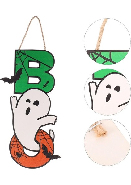 Hayalet Tag Boo Soul Spider Bat Home Cadılar Bayramı Tag Dekorasyon (Yurt Dışından) fırsatları