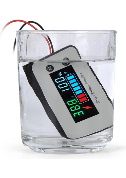 Ipx7 Su Geçirmez Pil Monitörü 7-100V Pil Kapasite Test Cihazı Buzzer Alarm Sıcaklığı, Çok Dilimli Ekran (Yurt Dışından) modelleri