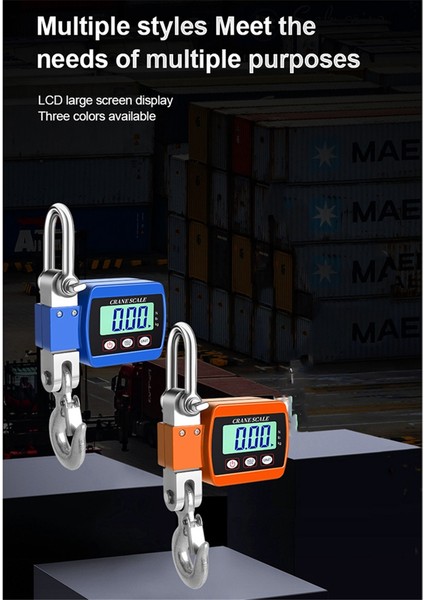 1100LBS Dijital Asma Vinç Ölçeği, Inşaat Fabrikası Binası Avcılık-Pora-Orange Için 500KG Ağır Hizmet Ölçeği (Yurt Dışından) indirimleri