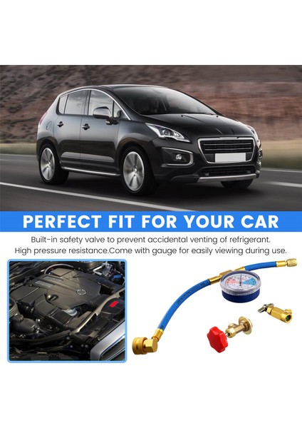 R134A Set Freon Dolgu Ekipmanı Adaptörü Klima Manometresi Klima Onarım Vanaları Klima (Yurt Dışından) indirimleri