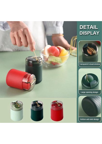 Kürdan Kutusu, Hafif Lüks Stil, Pop-Up Otomatik Kürdan Dağıtıcı, Ev Taşınabilir Kürdan Şişesi Kürdan Kavanoz (Yurt Dışından) fırsatları