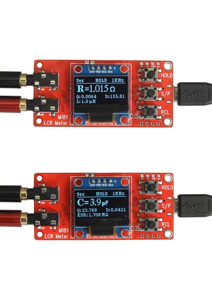 M181 Dijital Lcr Test Cihaz Kiti Yüksek Hassas Indüksiyon Direnç Ölçümü Ölçer Kapasitans Ölçer Dıy Modülü (Yurt Dışından) fırsatları