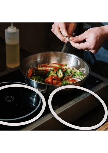 Düdüklü Tencere Için Silikon Conta Sızdırmazlık Halkası 22 cm Iç Çap, 2 Parça, Şeffaf (Yurt Dışından) fırsatları