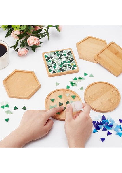 Mozaik Coaster Yapım Kiti Dıy Mozaik Coaster El Sanatları Kiti El Yapımı Mozaik Coaster Yapım Kiti Içecek Tepsisi (Yurt Dışından) indirimleri