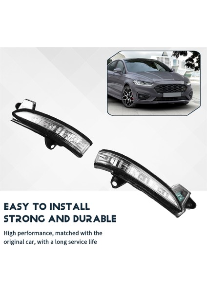 Ford Mondeo Abd Için Yan Dönüş Lambası Dikiz Aynası Sinyal Lambası (Yurt Dışından) indirimleri