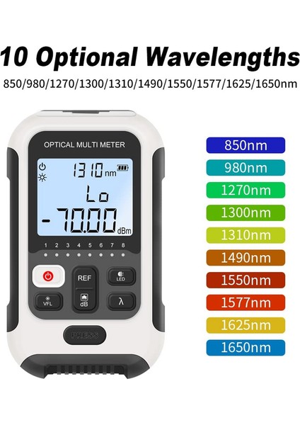 Optik Güç Ölçer+Görsel Arıza Bulucu 15MW ve RJ45 Kablo Izleyici Powered 3in1 Fiber Optik Işık Test Cihazı+Opm Vfl RJ45 (Yurt Dışından) indirimleri