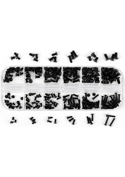 240PCS Paslanmaz Çelik Dizüstü Bilgisayar Vidaları Kit M2, M2.5, M3 Lenovo Toshiba Gateway Samsung Hp Ibm Dell Dell Acer Asus (Yurt Dışından) modelleri