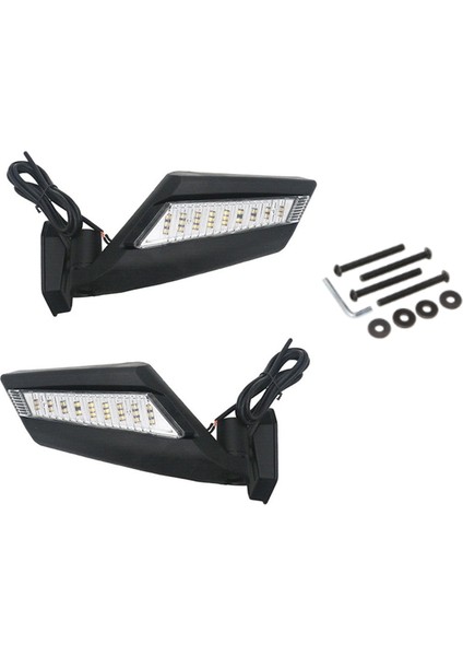 Utv Dikiz Aynası ile LED Dönüş Sinyali Işığı Bombardıman Can-Am Maverick X3 Turbo (R) 2017-2020 (Yurt Dışından)