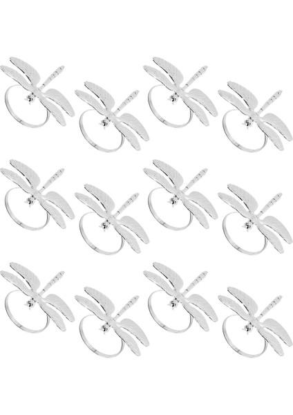 12 Pcs Yahudi Peçete Yüzükleri, Çinko Alaşım Peçete Tokası Gümüş Peçete Yüzüğü Otel Düğün Tatil Masa Yemeği Partisi Dekorasyonu (Yurt Dışından) modelleri