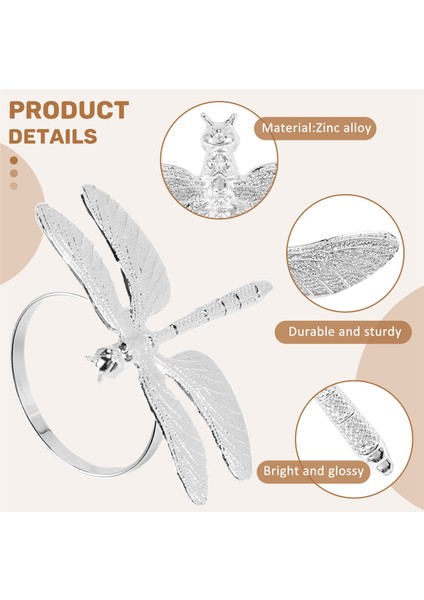 12 Pcs Yahudi Peçete Yüzükleri, Çinko Alaşım Peçete Tokası Gümüş Peçete Yüzüğü Otel Düğün Tatil Masa Yemeği Partisi Dekorasyonu (Yurt Dışından) indirimleri