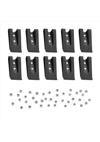 10PCS 56X25MM Çift Delikli Metal Yay Kemeri Klip Klipsli 8mm Kapak Saplamaları Vidaları ile Aksesuarlar (Yurt Dışından) fiyatları