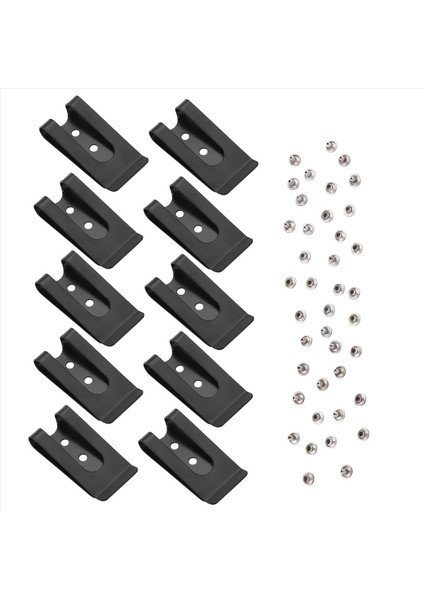 10PCS 56X25MM Çift Delikli Metal Yay Kemeri Klip Klipsli 8mm Kapak Saplamaları Vidaları ile Aksesuarlar (Yurt Dışından) modelleri
