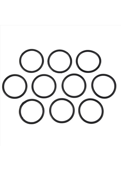 10 Pcs Siyah Kauçuk Yağ Conta O-Ring Conta Yıkayıcıları 38 x 3 x 32MM (Yurt Dışından)