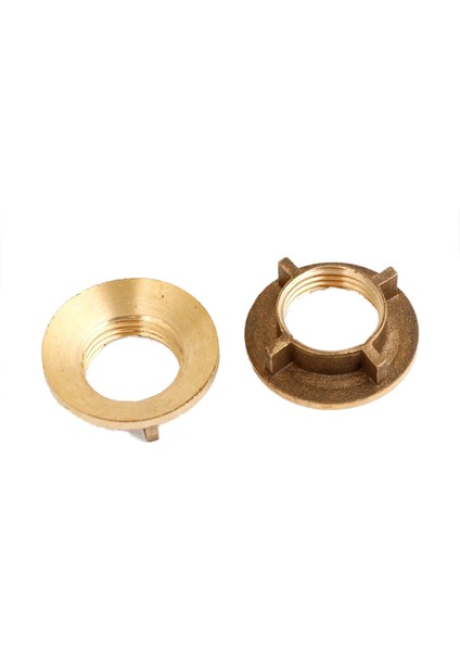 5 Pcs Altın Tonu Pirinç 1/2 &quot;pt Dişli Ev Suyu Musluk Musluk Fındık (Yurt Dışından) modelleri