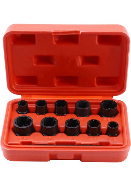 Kilitleme Tekerlek Somunları 11 Adet Somun Cıvatası Saplama Çıkarıcı Bükülme Soket Seti (Yurt Dışından)