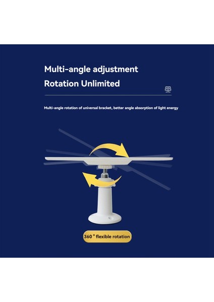 Güvenlik Kamerası Için 8W Güneş Panelleri 3&#39;ü 1 Arada IP65 Su Geçirmez 360 ° Ayarlanabilir Güvenlik Montajı ile Yerleşik Pil (Yurt Dışından) fiyatları
