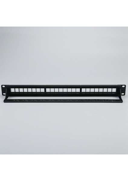 24 Portlu Cat6 Patch Panel RJ45 Ağ Kablo Adaptörü Keystone Jack Modüler Patch Panel (Yurt Dışından) indirimleri
