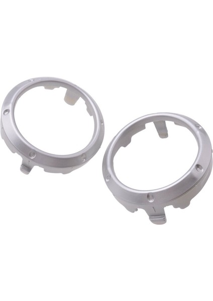 2pcs Gümüş Ön Sis Lambası Kapak Çerçevesi Çerçeve Yüzüğü Toyota Highlander Için Uygun 2004 2005 2006 2007 (Yurt Dışından) modelleri