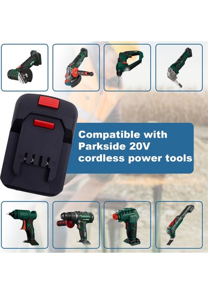 Bosch 18V Lityum Pil Için Pil Adaptör Dönüştürücü Forlidl Parkside X20V Li-Ion Güç Alet Aksesuarları (Yurt Dışından) indirimleri