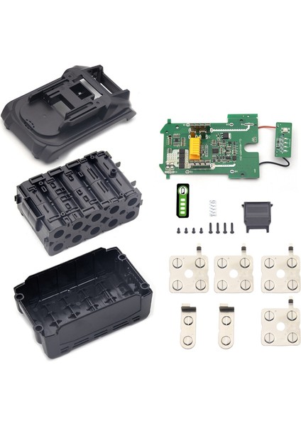 BL1830 Lı-Ion Pil Plastik Koruma Koruma Kartı Pcb Giriş 21700 Pil Makita Için Pil BL1850 BL1830 BL1820 (Yurt Dışından)