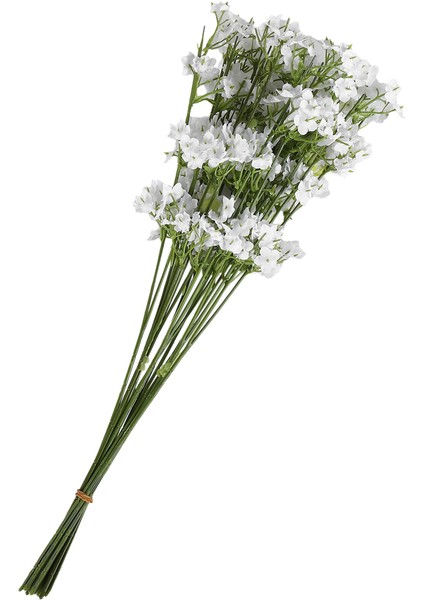 12, Yapay Beyaz Gypsophila Ipek Çiçek Demet Bebeğin Nefesi Saplar (Yurt Dışından) indirimleri