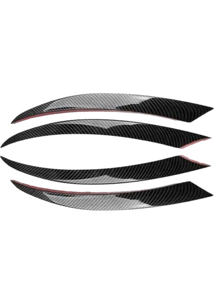 Ön Sis Farları Döşeme Şeritleri Tampon Dudak Ayırıcı Spoiler Için Mercedes Benz C Sınıfı W205 C180 C200 C250 C260 C300 (Yurt Dışından) modelleri