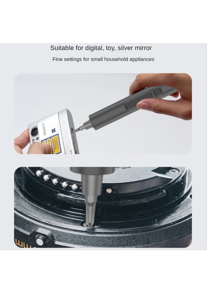 Mini Elektrikli Tornavida, 28&#39;i 1 Elektrikli Tornavida Kiti, Dizüstü Bilgisayar Için Manyetik Elektrik Hassas Tornavida (A) (Yurt Dışından) indirimleri