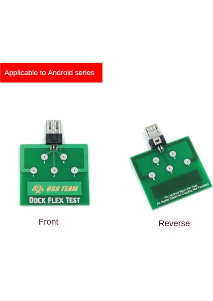 Oss Takım 2pcs Mikro-Usb Pcb Test Kartı Şarj Dock Flex Test Cihazı Tip-C Usb3.1 Akıllı Telefon Onarım Konnektörü (Yurt Dışından) fırsatları