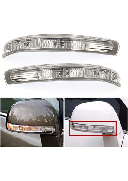 2pcs Dış Dikiz Dikiz Aynası LED Dönüş Sinyal Lambası Işığı Chevrolet Captiva Sport 2007 - 2016 (Yurt Dışından) modelleri