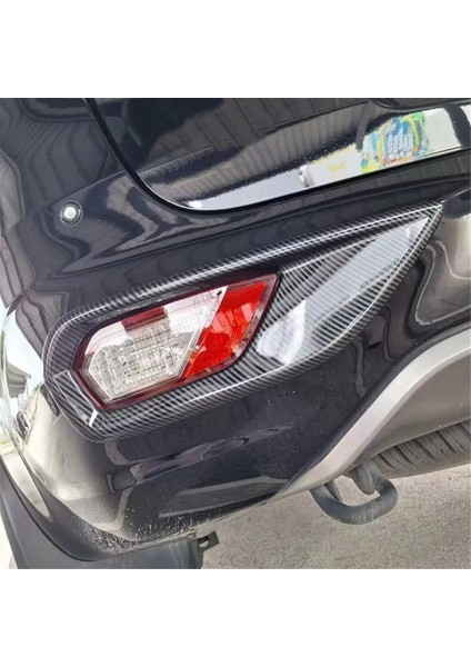 Arka Kuyruk Sis Lambası Kapak Trim Isuzu Mu-X Mux 2022 2023 Dış Aksesuarlar Karbon Fiber (Yurt Dışından) indirimleri