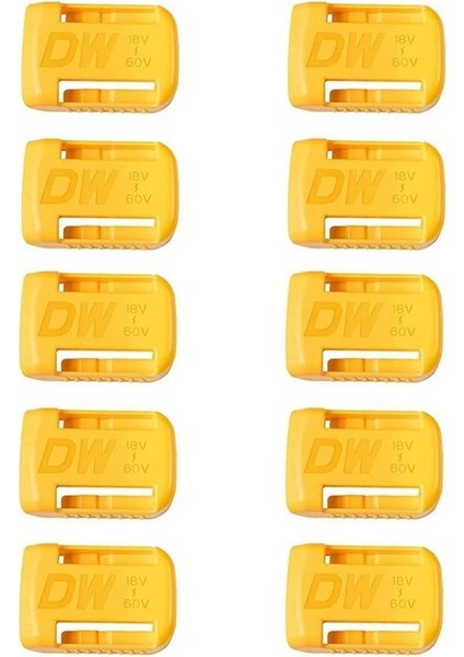 Dewalt 18V 20V Duvar Montajı Için 10 Pcs Pil Tutucu Dewalt Aracı Için Pil Dock Tutucu 18V-60V Pil Depolama Tutucu (Yurt Dışından) fiyatları