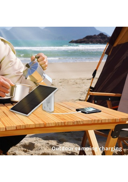 Cep Telefonu Için Güneş Paneli Şarj Cihazı 2W Taşınabilir Mini Güneş Panelleri, 2in1 Şarj Kablosu IP65 Kamp Sırt Çantası Için (Yurt Dışından) fırsatları