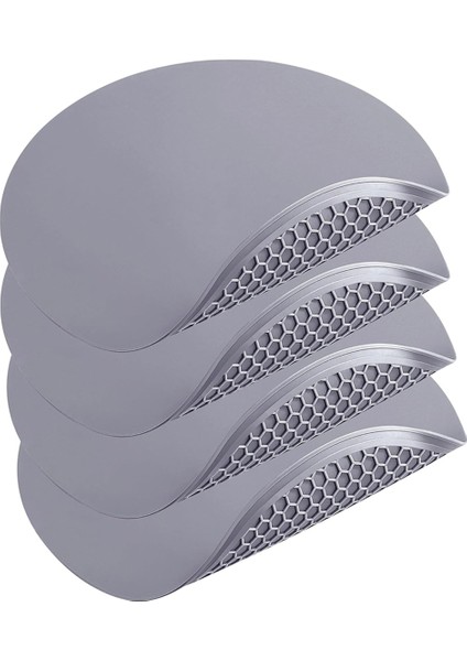 Silikon Mikrodalga Mat - Tur 12INCHX12INCH - 4pcs Isı Çok Fonksiyonlu Mat, Splatter Koruma, Trivet, Sıcak Pad (Yurt Dışından)