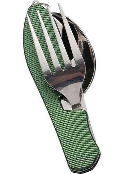 Katlanabilir Kamp Gereç Seti, Paslanmaz Çelik Bıçak, Çatal, Açık Hava Aktiviteleri Için Kaşık Kombo, Kompakt ve Hafif Ağırlık (Yurt Dışından) fırsatları