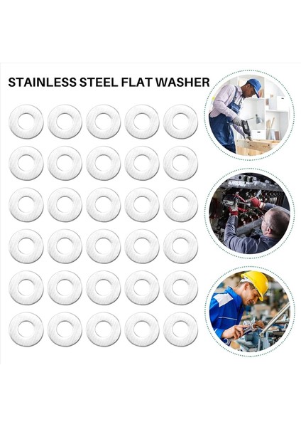 M2 Paslanmaz Çelik Düz Yavrular Ara Çıkarma DIN125 200 Pcs (Yurt Dışından) fırsatları