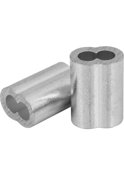 50PCS 15MM Alüminyum Kum Saati Ferrules Sleeve Crimf 3mm Tel Halat (Yurt Dışından) indirimleri