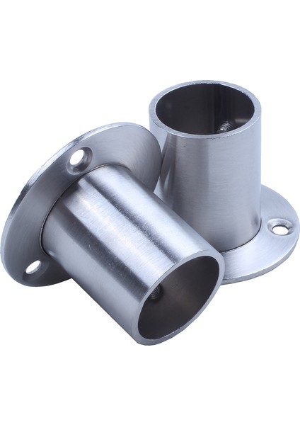 Gardırop 25MM Tüp Paslanmaz Çelik Ray Çubuğu Uç Destek Braketi 2 Pcs (Yurt Dışından) fiyatları