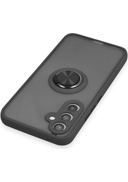 Samsung Galaxy A34 5g Kılıf Montreal Yüzüklü Silikon Kapak - SIYAH-(5796) - MB000X-2GQOP9 fırsatları