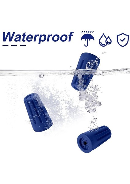50PCS Su Geçirmez Tel Fındık, Sprinkler LED Manzara Işık Sulama Vanaları Için Dış Mekan Elektrik Tel Konektörleri Mavi (Yurt Dışından) indirimleri