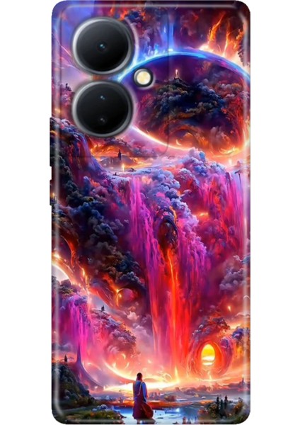 Vivo V29 Lite 5g Kılıf Desenli Silikon Kampanyalı Kapak Gizemliülke