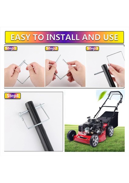 Römork Kilit Pimleri, 30 Pcs Pto Pim Mili Kilitleme Pimi 1/4 Pın Pın Hıtch Pın Kilit Kilit Pın Güvenlik Kullanucu Pın 1/4 x 2-3/4inch (Yurt Dışından) indirimleri