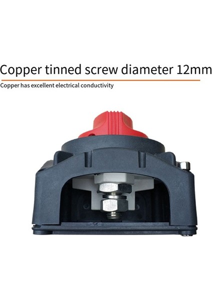 12-48V Akım Önleyici Anti-Switch Araç Modifikasyonu Pil Bağlantı Kesme Anahtarı 600A Yatlar Için Ana Güç Anahtarı (Yurt Dışından) fırsatları