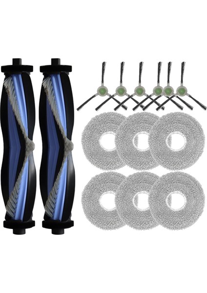 Rulo Fırça Yan Fırça Paspas Bezi Lefant M3 Robot Süpürge Aksesuarları Için Yedek Parçalar (Yurt Dışından)