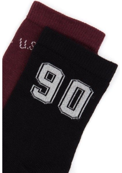 Erkek Çocuk Siyah Çorap (Soket) 50318051-VR046 fiyatları