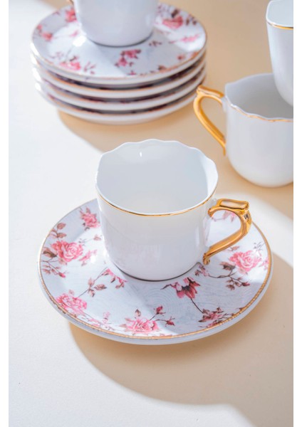 Natalie 6 Kişilik Kahve Fincan Takımı - 90 ml fiyatları