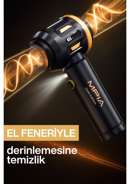 Yeni 2026 Gold 20000 Pa El Fenerli Vakumlu Araç Süpürgesi El Süpürgesi Çok Fonksiyonlu fiyatları