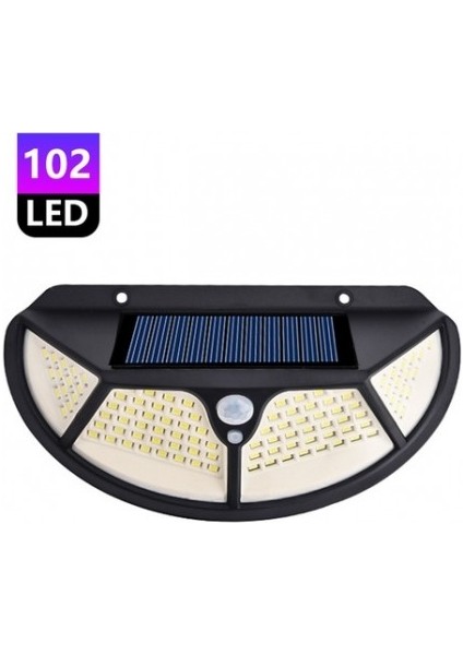 Hareket Sensörlü 102 Ledli Solar Bahçe Lambası fiyatları