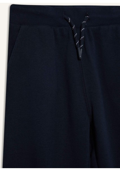 Erkek Çocuk Beli Lastikli Düz Paça Basic Düz Eşofman Altı