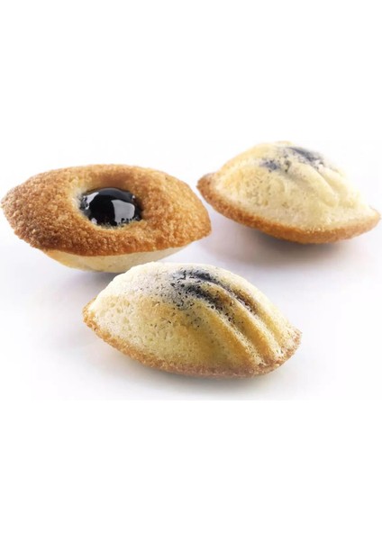 Silikon Madeleine Kalıbı SQ005 P40X60 cm SQ005P