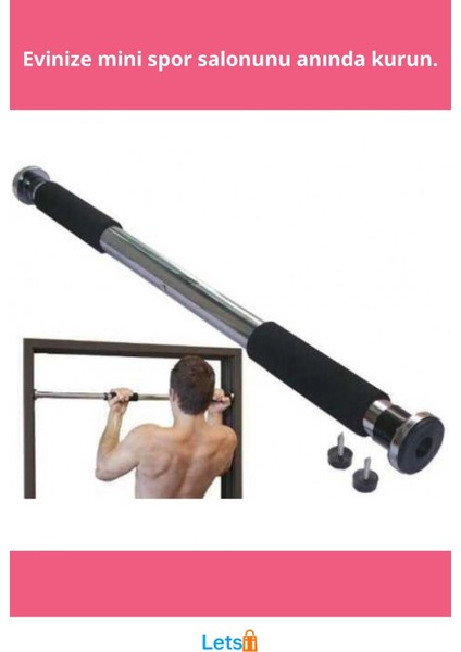 Ayarlanabilir Kapı Barfiksi Demiri 63 cm ile 100 cm Arası Uyumlu fiyatları